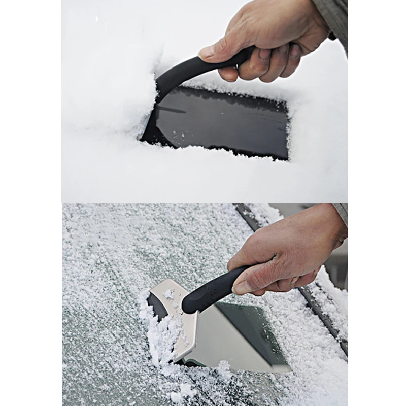 Car Ice Scraper Snow Shovel Cleaning Tool for Auto Windshield Defrosting
