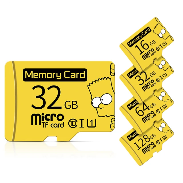 Kingston Microsd Card Class 10 Uhs-i Speeds 16gb 32gb 64gb 128gb 256gb Cell  Phone Memory Card Original Free Adapter Tf Card - Memory Cards - AliExpress