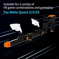 New Version VR Gaming Experience Magnetic VR Games Rifle Gun Stock For Meta Quest 2/3/3s/pro/3 VR Accessories Christmas Gift - Image 2