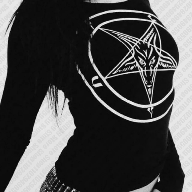 Vêtements gothiques des années 90 Star Girl Y2k pour femmes, T-shirts Kpop Vintage Emo à manches longues pour femmes, T-shirts courts pour bébés Y2k 1