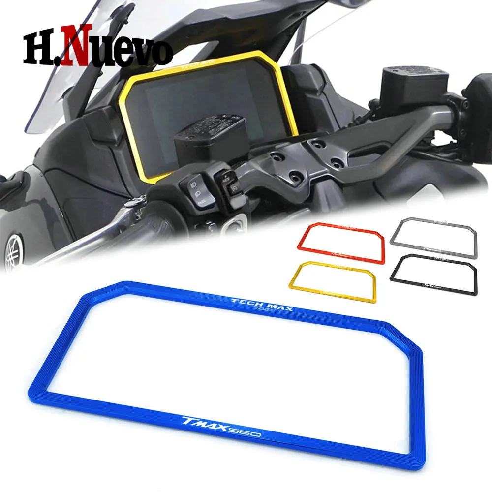 

Аксессуары для мотоциклов Yamaha TMAX560 TECH MAX 2022 2023, настраиваемая крышка измерителя, код, настольная рамка, Инструкция, украшение