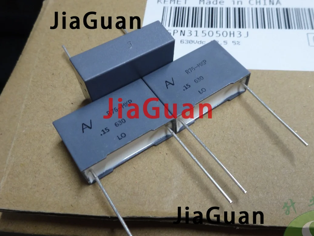 

10pcs NEW KEMET AV MKP R76 0.15UF 630V 154/630V 5% P22.5MM Film capacitor 150nf u15 154 0.15uf/630V R76PN315050H3J