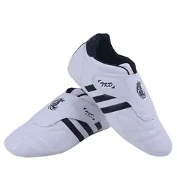 Adults And Children Taekwondo Shoes Men Women Gymnasium kung fu Jujutsu karate Training Shoes Breathable Rubber Soft Soled Shoes