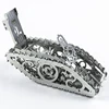 Steel demon gear mechanical drive tank metal puzzle difficult DIY assembling model spring power 5
