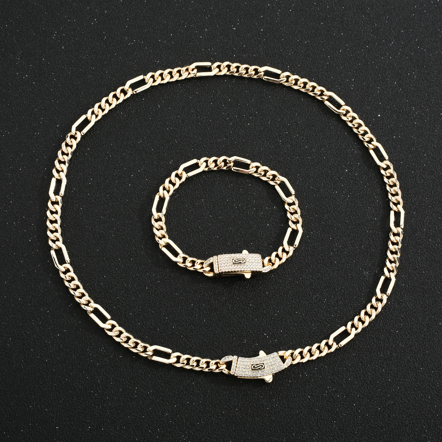 2024 New Monaco Jewelry Necklace Hip-Hop Men and Women's Daily Decoration Chain 6