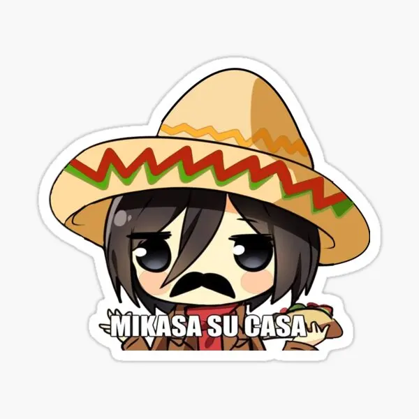 

Mikasa Su Casa 5 шт. наклеек для печати милые автомобильные бутылки для воды декор аниме искусство комната фон окно бампер гостиная ноутбук