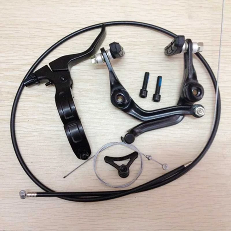 

BMX bicycle Rear brake set include brake lever grip foldable right hand cable