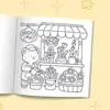 Coloring Graffiti Paint Doodles Book Montessori Draw Toy Halloween Featuring Adorable Creepy Creatures Creative Gift Adults Teen 4