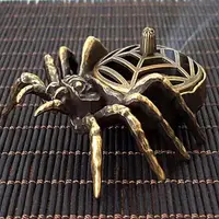 Spider Incense Cone Holder Mini Asian Zen Decor Small Animal Burner For Home Office Meditation Gift - Image 2