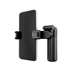 Portable Multifunctional Selfie Stick and Photography Stabilizer with Four - Legged Stand (Black)