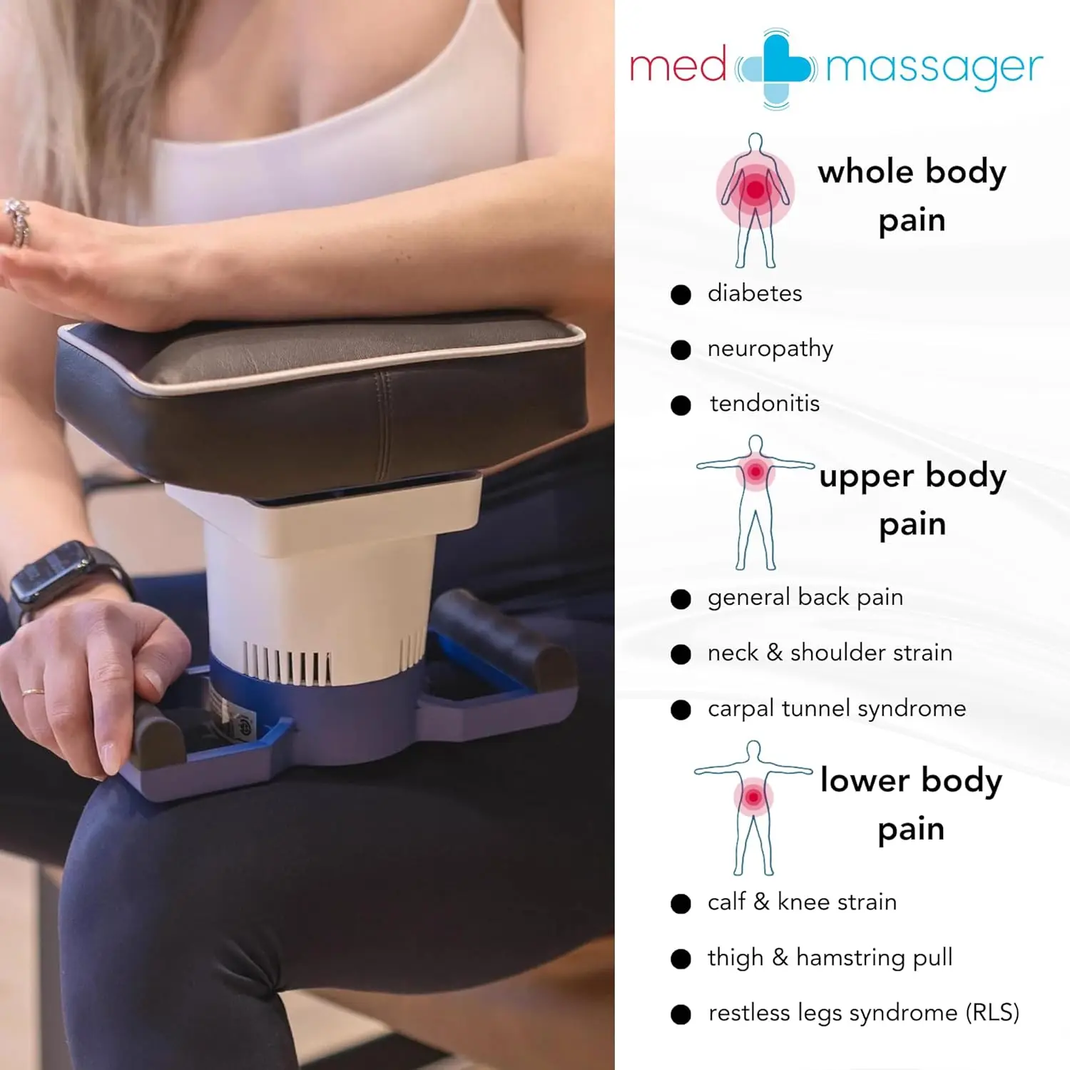 Deep Tissue Massage Therapy Unit, at-Home Massager