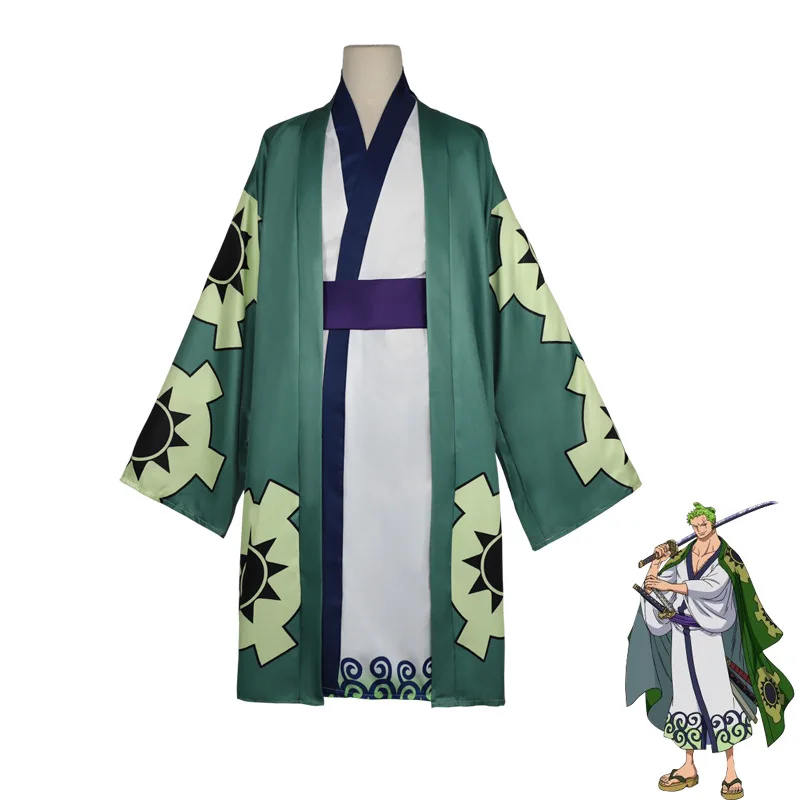 

Anime Adult Cosplay Roronoa Zoro Male Costume