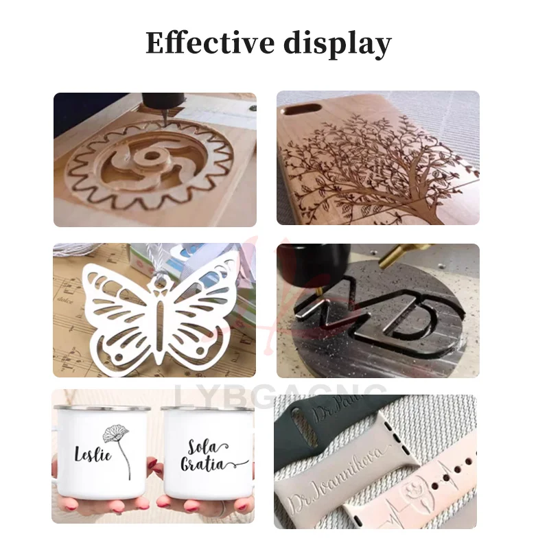 LY 4540 Pro CNC Engraving Cutting Machine 500W Spindle With Offline Controller Support Laser Module 20W 40W Rotary Axis Options
