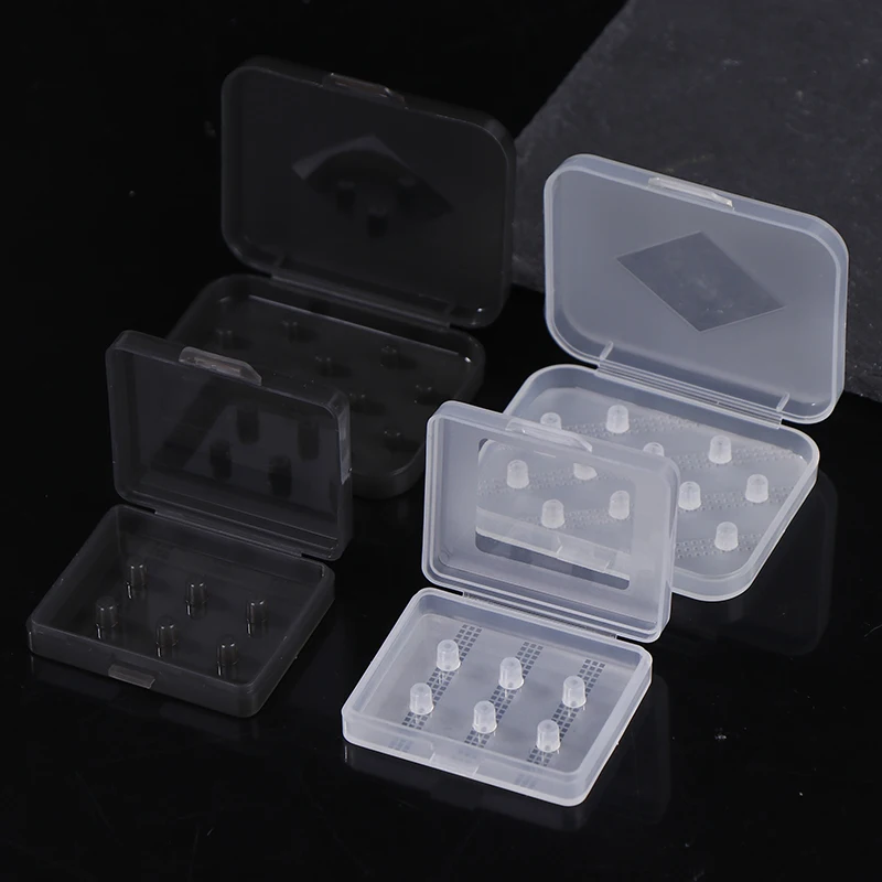 Ear Tips Storage 1PCS Eartips Plastic Box Earplugs Packing Box Earphone Tips Memory Foam ...