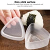 Hot Kitchen Gadgets Onigiri Set for Sushi Rolls Sushi Mold Onigiri Rice Ball Bento Press Maker Mold DIY Tools kit Accessories 2
