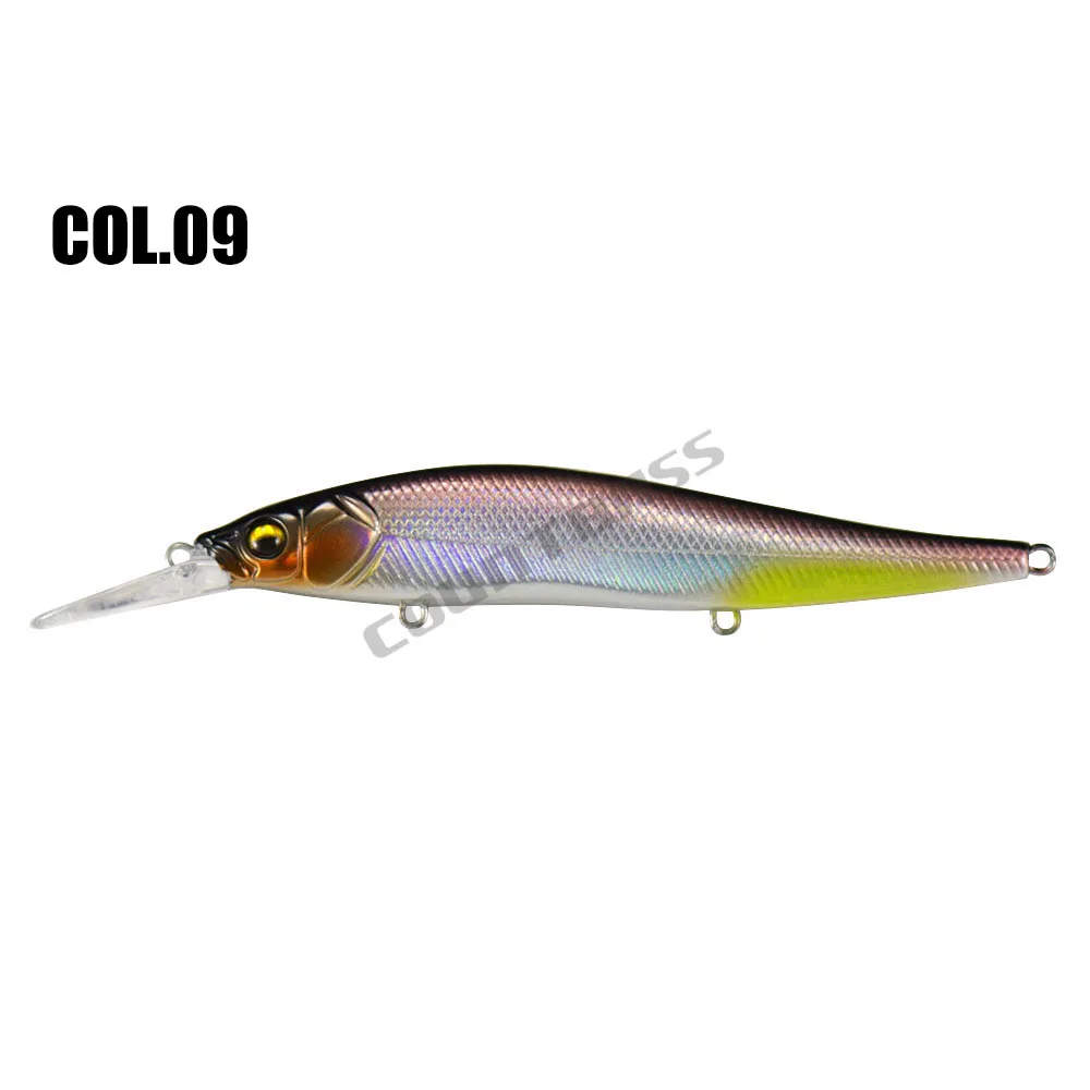 Fishing Lure Countbass Jerkbait 112mm 15.7g Floating Minnow Angler's Divie 2-3m Wobblers Hardbait