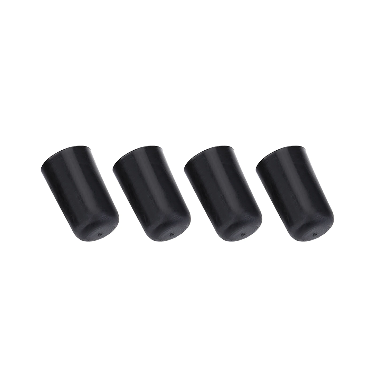 4Pcs Black Rubber Tip for Cello Endpin NOn Slip Cap Instrument Protector Endpin Protector
