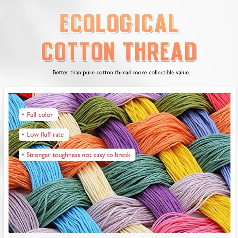 Cross Stitch Cotton Thread Embroidery Kits DIY Needlework DMC Set Counted Printed on Canva Photo 11CT 14CT cross stitch kits