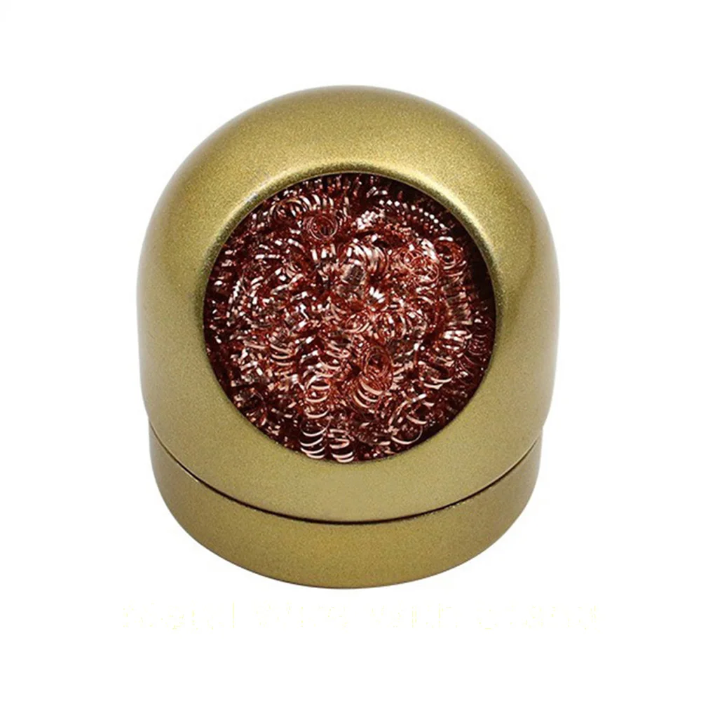 Metal Wire Stand Welding Desoldering Solder Iron Tip Dross Cleaner