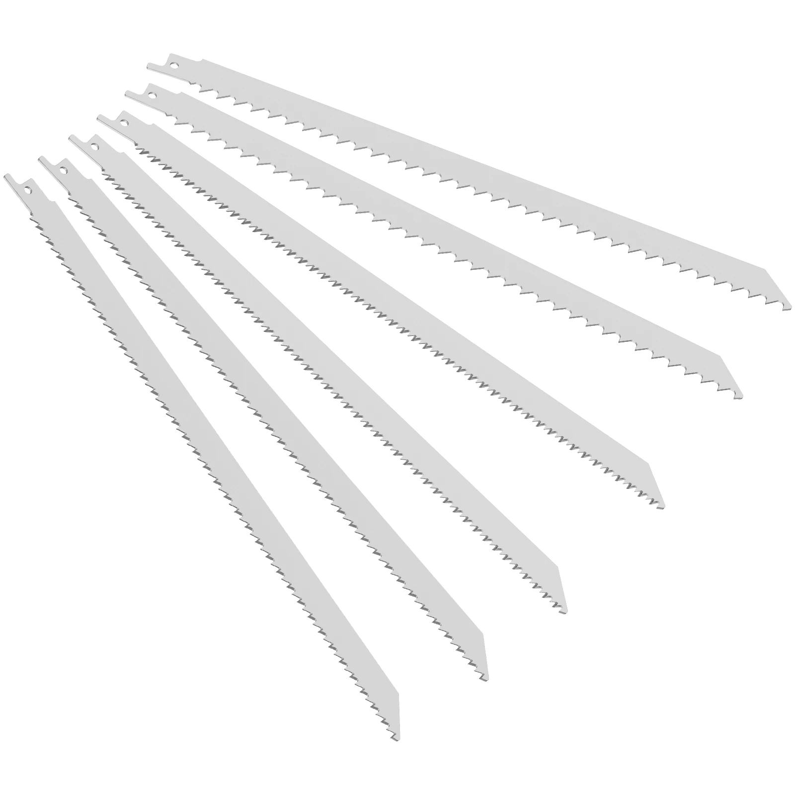 

Набор лезвий для сабельной пилы, комплект из 6 режущих полотен из нержавеющей стали для резки замороженных продуктов, 12 дюймов