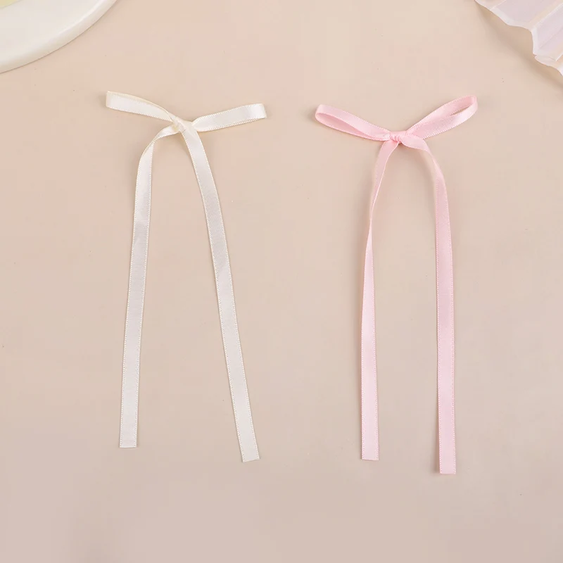 50/100 Stück Rosa Rote Schleifen Kuchendekoration Bänder Tortendeko Geburtstagsparty Zubehör Weihnachten Hochzeit Kuchen DIY Deko – Detail 9