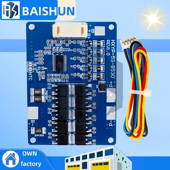 Scheda di Protezione Batteria al Litio 5S BMS 30A 45A 18V-21V per Batterie Li-ion 3.2V LiFePO4 con Bilanciamento e NTC