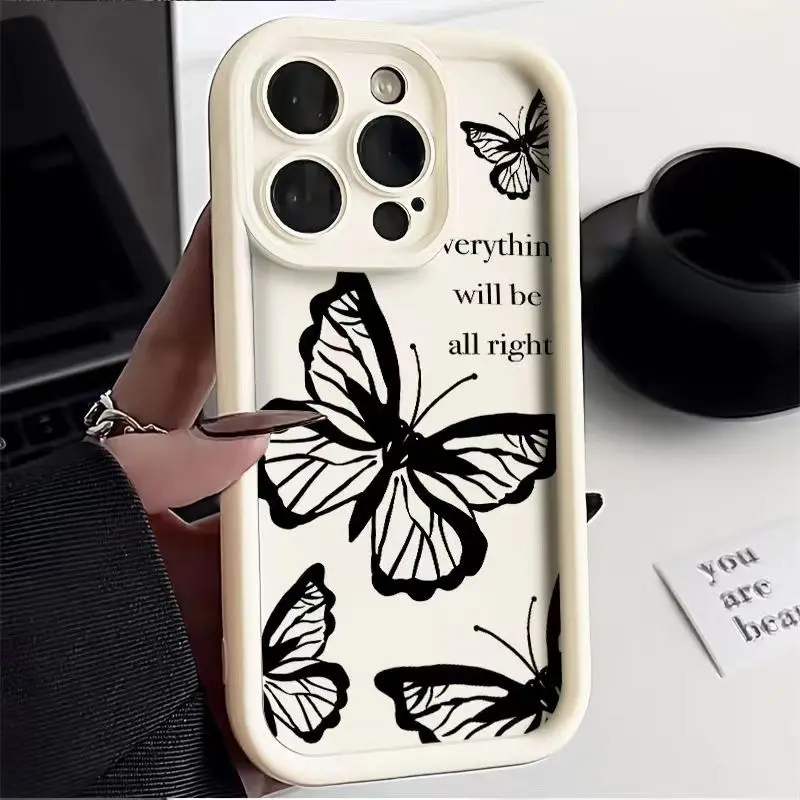 Dreamy Butterfly Soft Silicone Phone Case