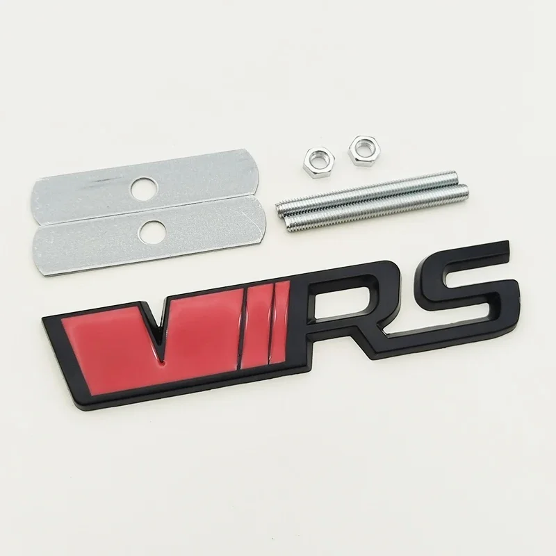 Premium 3D Metal RS Logo Car Emblem & Badge