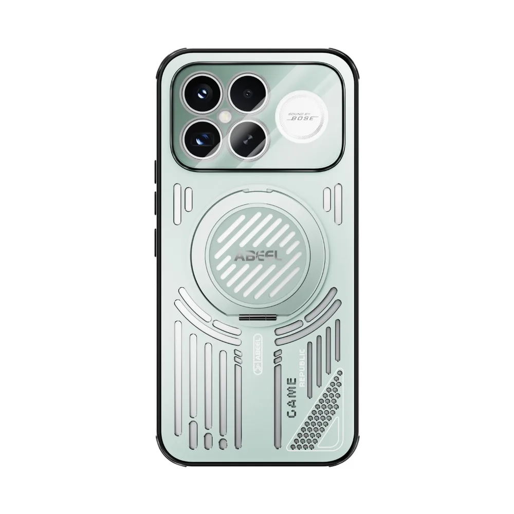 Ice Sense Cooling Magnetic Shockproof Stand Phone Case