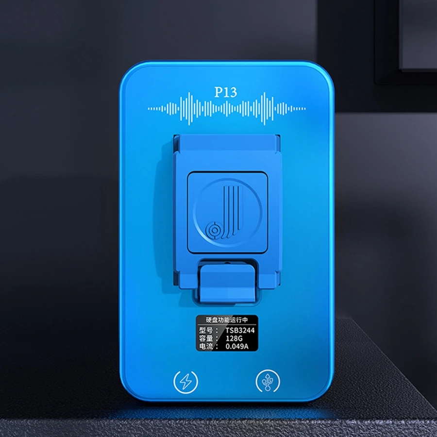 Original Precision P13 Hard Disk Reader Repair Instrument Support For Iphone 6-13 ProMax Mobile Phone Code Reading Programmer