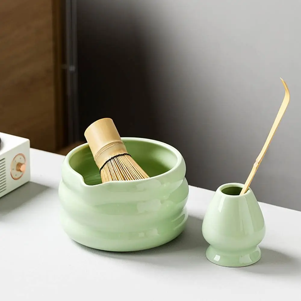 Durable Ceramic Matcha Tea Set Smooth High Temperature Resistant Tea Wash Bowls Durable Large Capacity Ceremony Tool Teaware