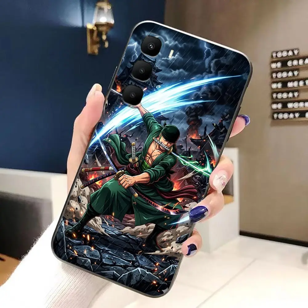 Cartoon One Piece Zoro Phone Case - Vibrant Protective Cover