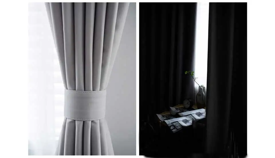 Modern Blackout Curtains for Living Room and Bedroom