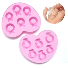 

Diamond Ring Fondant Cake Molds Ice Cube Molds Cake Decorating Jelly Sugar Craft Chocolate Moulds Baking Silicone Molds