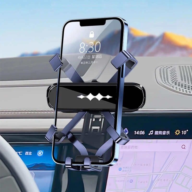 Car Phone Holder For BYD Equation Leopard 8 Dashboard Mount Cell Phone Holder Wireless Charger Mobile Stand