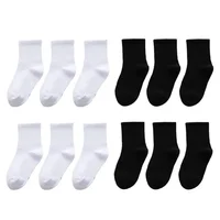 20 Pieces=10 Pairs Children Socks Spring&Autumn Cotton High Quality Girls Boys Socks 1-9 Year Kids Socks 1