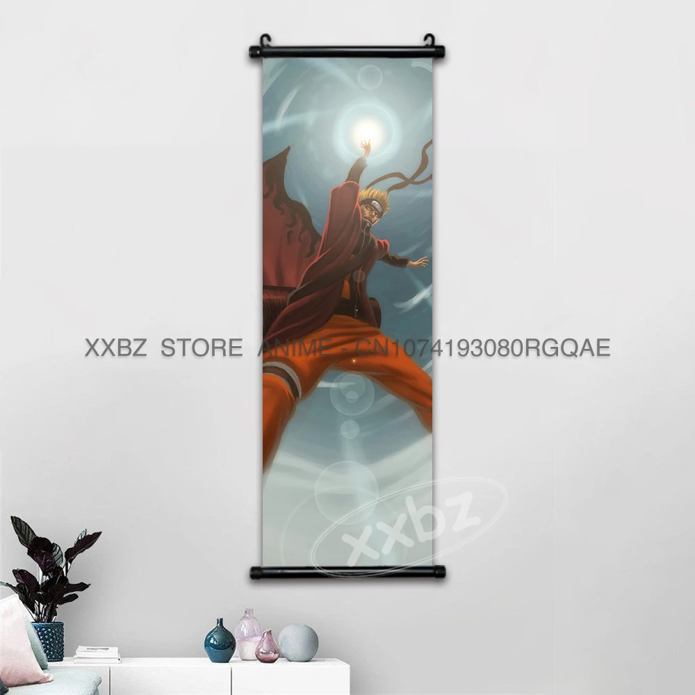Vibrant Anime Canvas Wall Art Featuring Iconic Characters and Scenes