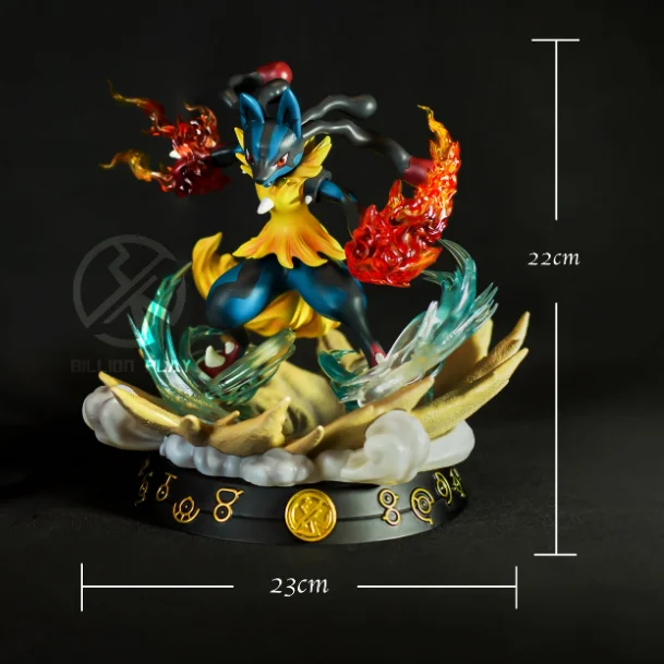 Pokemon MFC Evolution Group Mewtwo Charizard Gengar Eevee Blastoise Venusaur Luminous Figures Glowing Model Decoration Gift wwe toys Action & Toy Figures