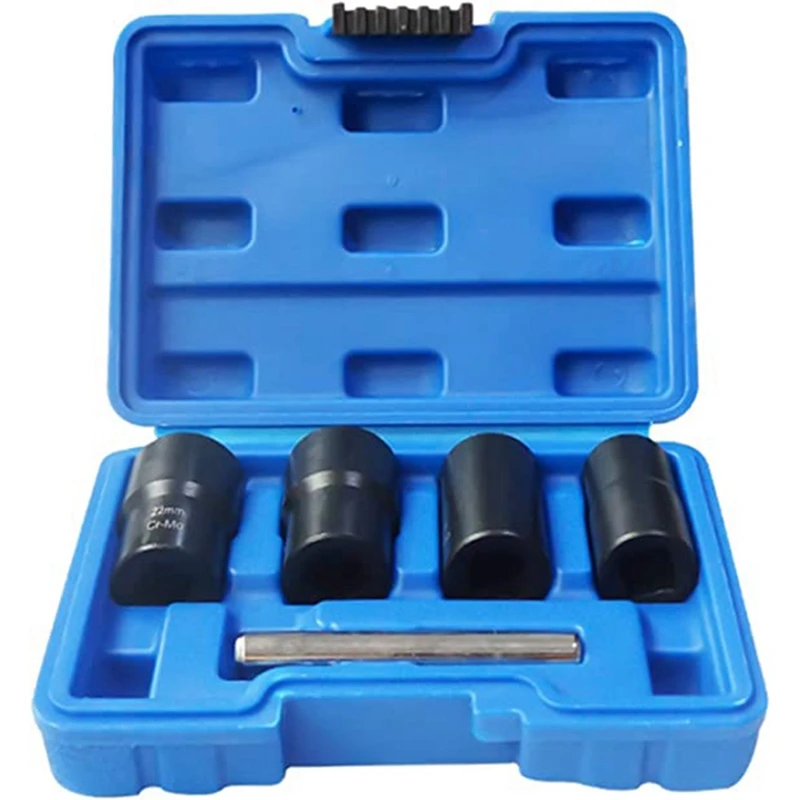 

New 5-Piece Set Of Broken Wire Nut Bolt Puller Set Head To Take Hexagonal Screw Tool Bolt Nut Broken Wire Puller
