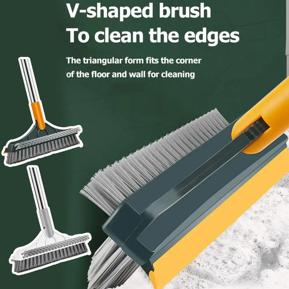 

Floor Brush Floor Seam Brush Bathroom Wall Wash Toilet Bristle Household Brush Hard Cleaning Brush Tile Necessities P5P6