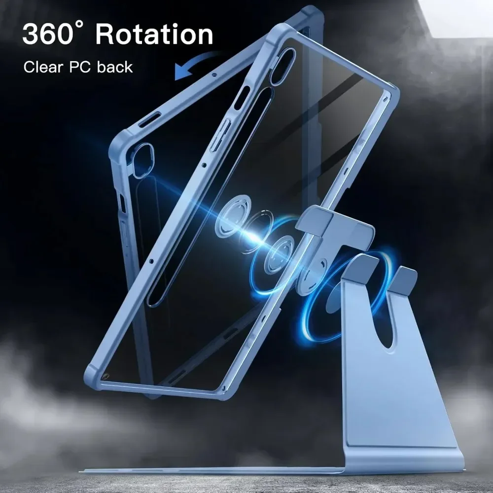 360° Rotating Pen Holder Case with Auto Wake/Sleep Function