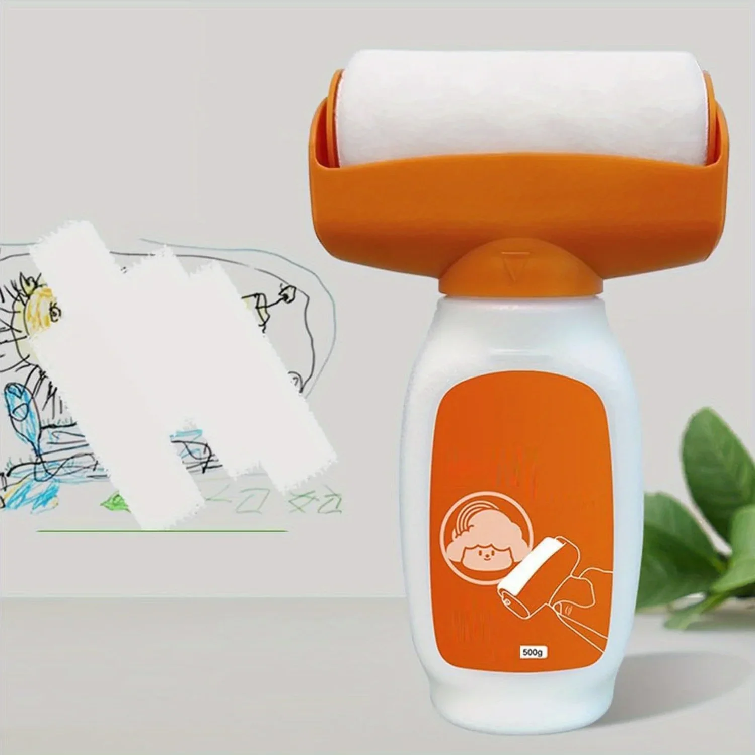 1pc ProArt Reusable 4-Inch Paint Roller Brush - Wall Repair and Touch-Up Tool(Container Only, Paint Not Included)