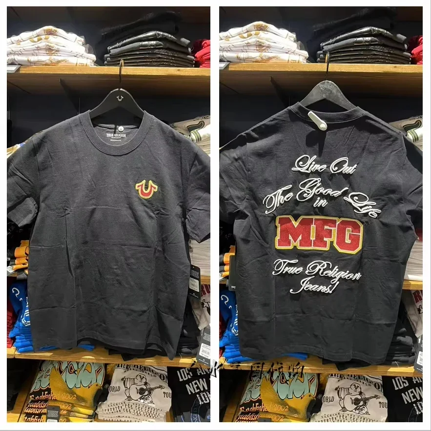 2025 New Products Short Sleeves True Faith Summer Casual Short Sleeves Tops Youthful Vitality 4