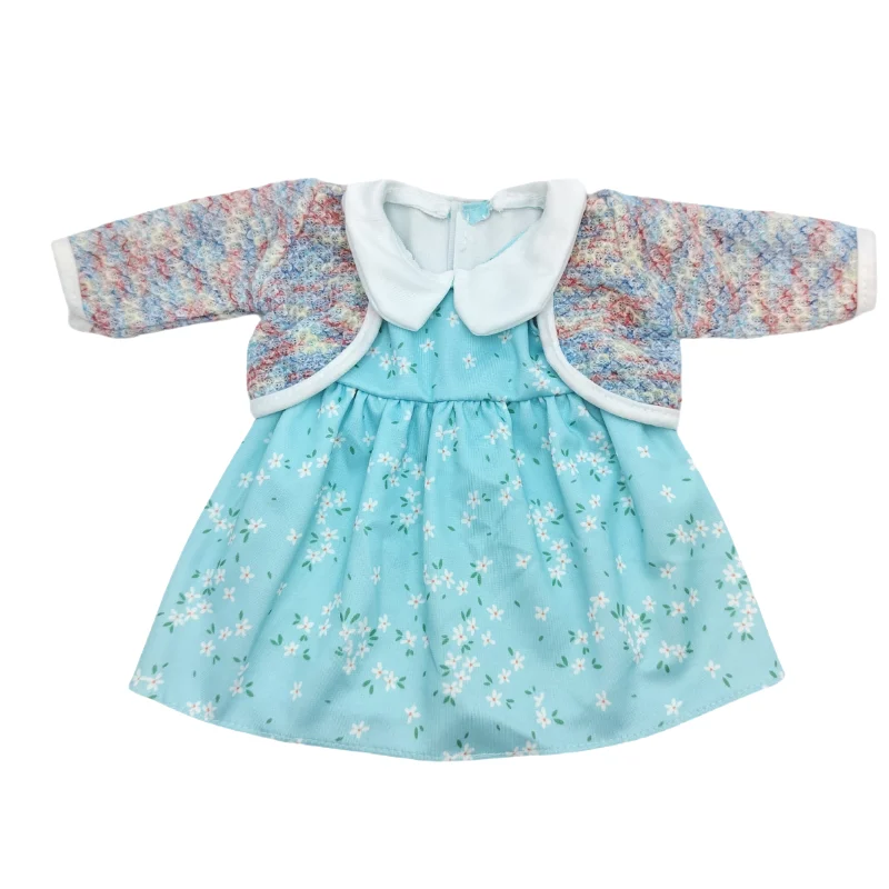 For 40 Cm Nenuco Doll Clothes 17 Inch Baby Doll Flower Shirt Pants Toys Clothing