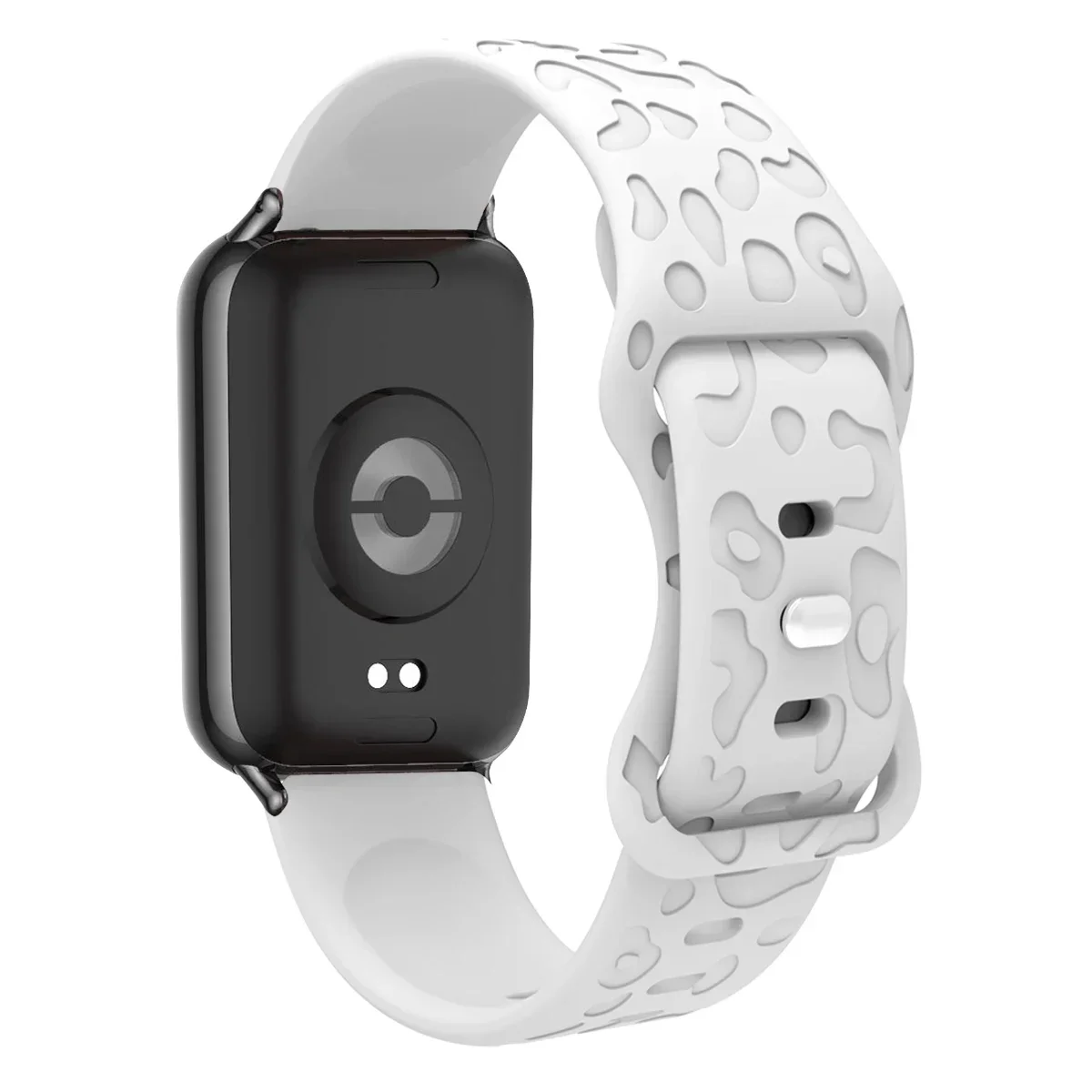 Silicone Leopard Sports Strap Replacement Band - Versatile Fitness Watch Accessory