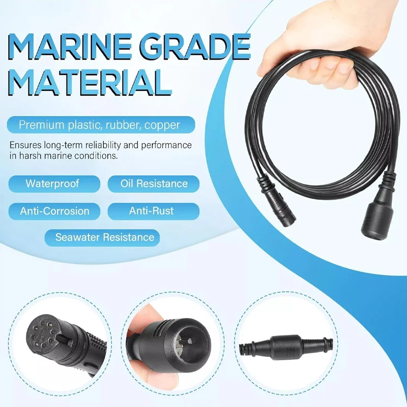 Cavo Di Prolunga Lowrance 10 Piedi (circa 3m) Per Ecoscandagli Hook2 Split/Triple