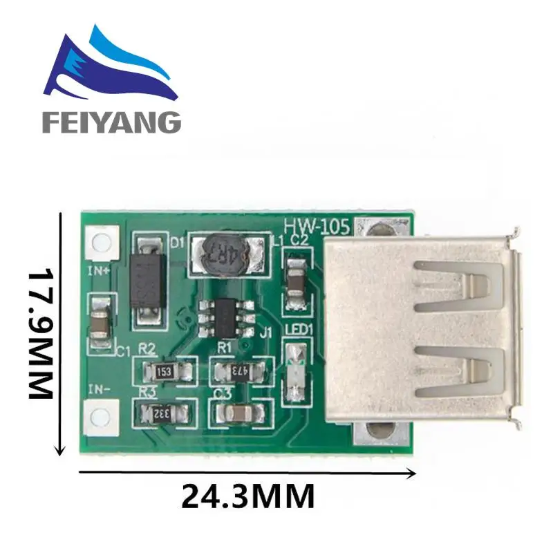 Jual DC 3v To 5v USB Output Charger Step Up Power Module Mini Dc-dc Boost Di Seller Digpart Malang - Lowokwaru, Kota Malang - Foto 8