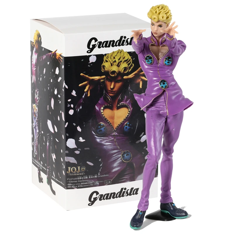 Jojo's Bizarre Adventure Golden Wind Grandista Giorno Giovanna Figure