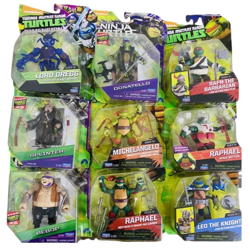 

Фигурка Черепахи ниндзя для подростков, аниме TMNT, игрушки манга, ПВХ Коллекционная модель, кукольные украшения, подарок для детей