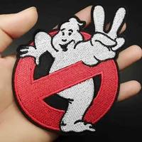 Ghostbuster Embroidered Iron-On Patch – Punk Horror Movie Tactical Badge for Backpack & Clothing - Image 4